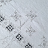 Old linen/cotton and fine embroidery