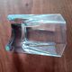 6 vintage clear pressed glass whiskey glasses