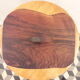 Vintage olive wood cheese platter