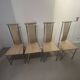 Lot de 4 chaises modèle « Turku » de Carine Karlsson - Ikea 1990