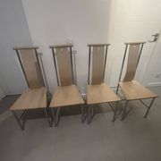 Set of 4 "Turku" model chairs by Carine Karlsson - Ikea 1990