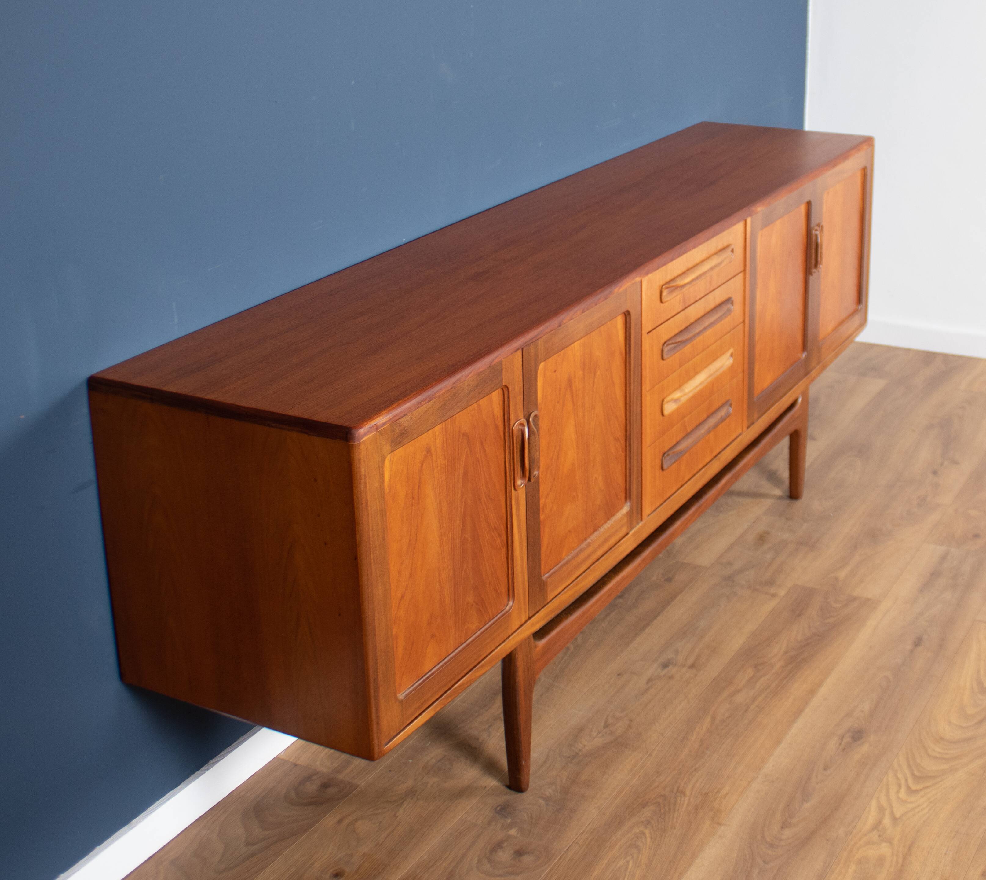 Retro Teak 1960s G Plan Fresco Long John Sideboard By Victor Wilkins