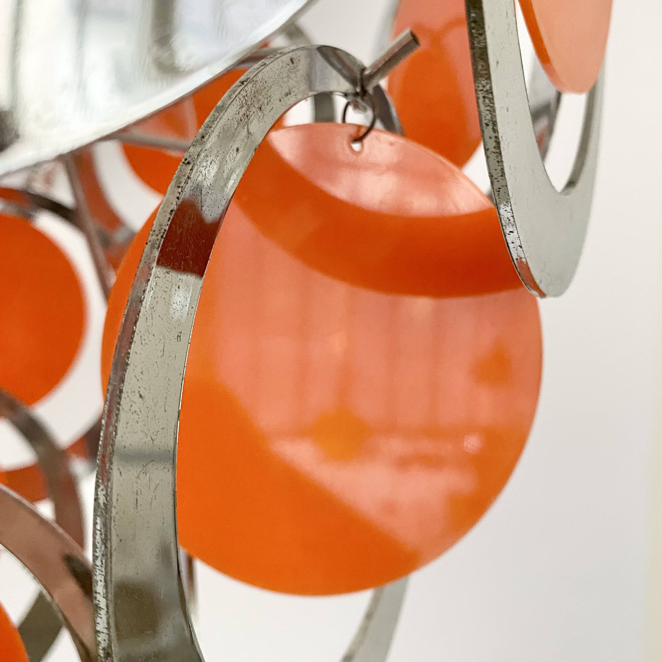 Vintage 70's pop chandelier