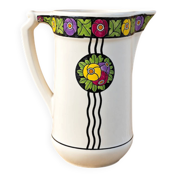 Grand pichet Art déco 1930 Boch Frères Keramis – Charles Catteau