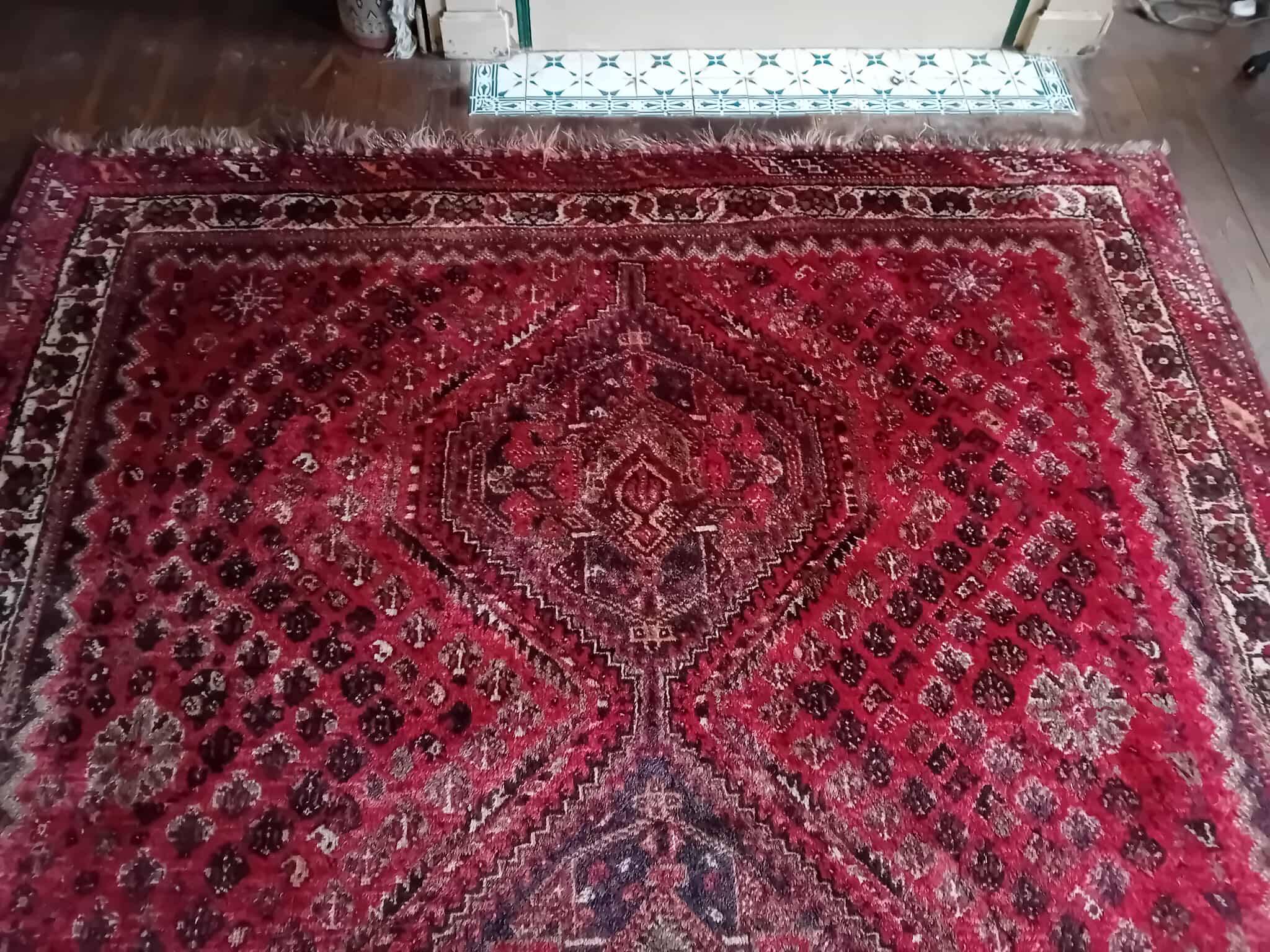 Tapis Persan Qashqaï fait main 315x222cm