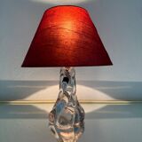 60s crystal table lamp