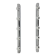Set of 2 Targetti Sankey chrome wall lamps, 1970s