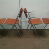 Chairs pyramids by Wim Rietveld for Ahrend Cirkel, 1964, set of 4