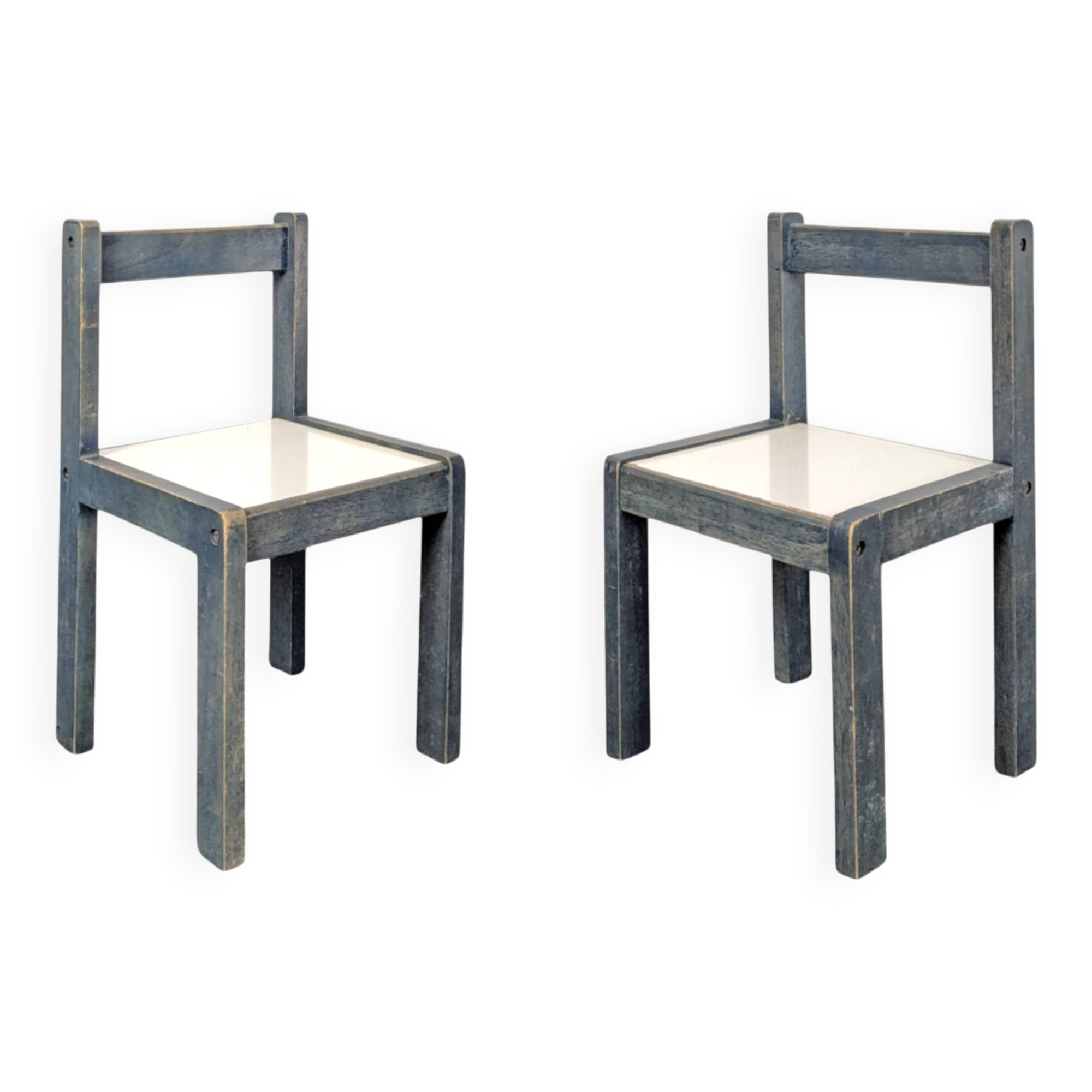 Pair of children's chairs