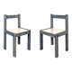 Pair of children's chairs