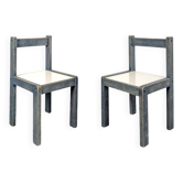 Pair of children's chairs