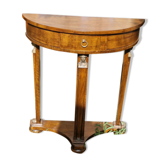 Wood console