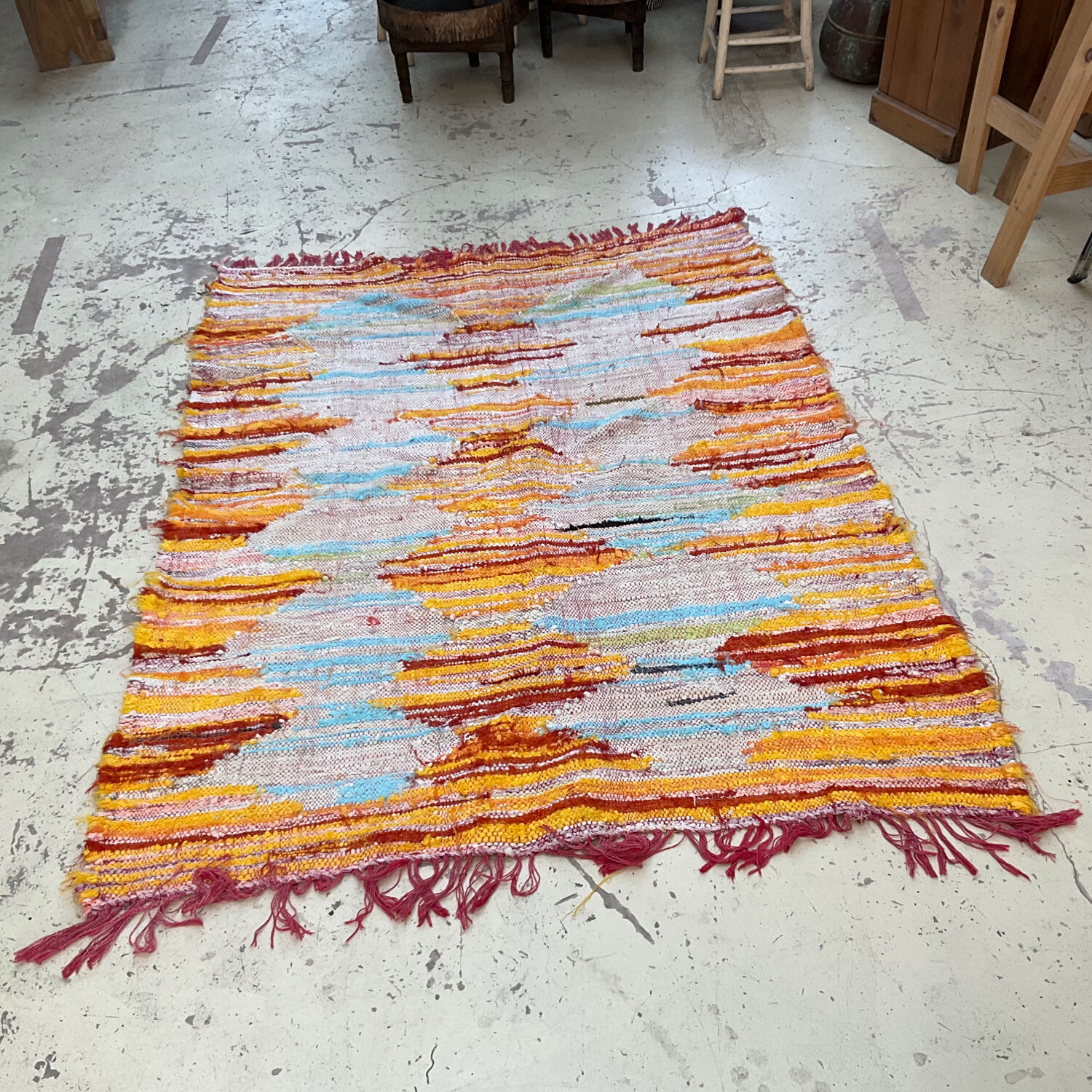 Berber carpet 140x183cm