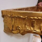 Antique gilded console table rococo style first half of 1900s