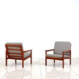 2 fauteuils "Capella" par Illum Wikkelsø pour Niels Eilersen