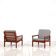 2 fauteuils "Capella" par Illum Wikkelsø pour Niels Eilersen