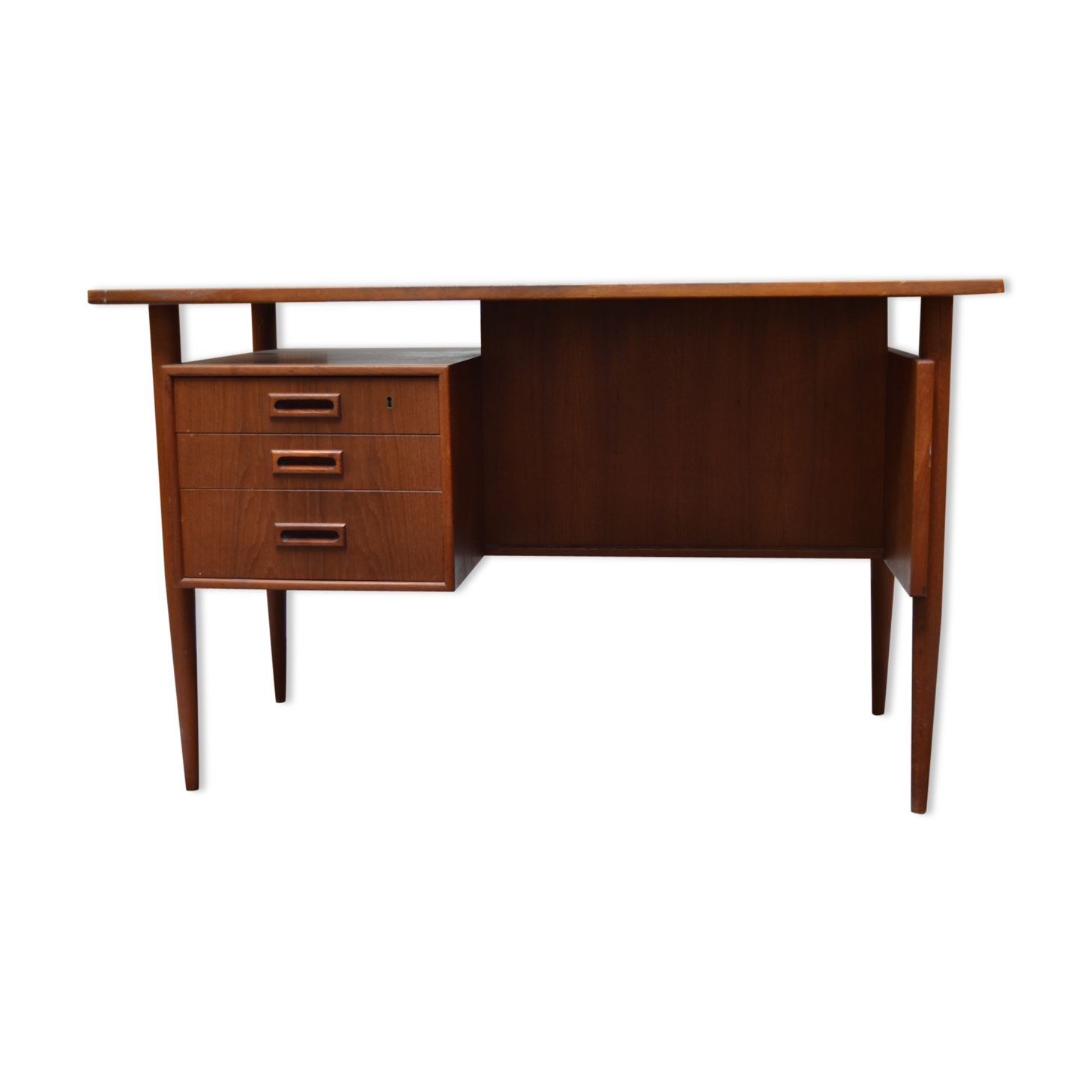 Scandinavian teak desk, 50 years