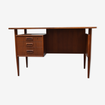 Bureau scandinave en teck, années 50