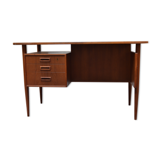 Bureau scandinave en teck, années 50
