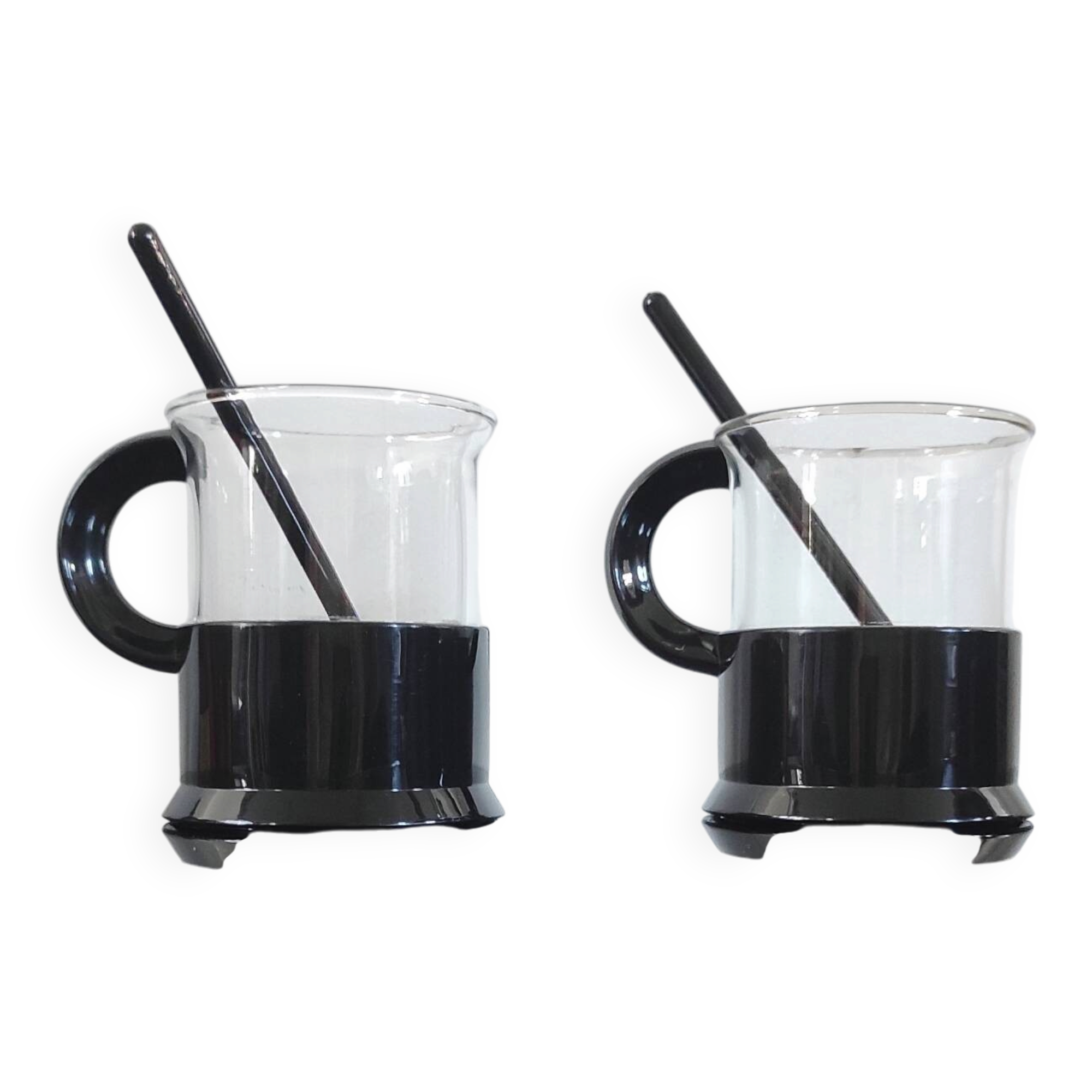 Set of 2 vintage cups from the 80s.