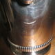 Silver metal ice bucket