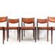 Set of 6 rosewood dining chairs 'Cellemuiden'
