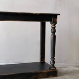 Console en bois massif