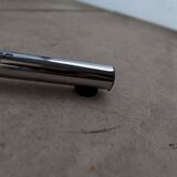 Chrome metal parrot coat holder from the 70s