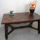 table basse salon bois déco vintage rustique champêtre