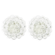 Pair of Mid-Century Bubble Glass Wall Lights by Helena Tynell for Limburg, Germany, 1960s