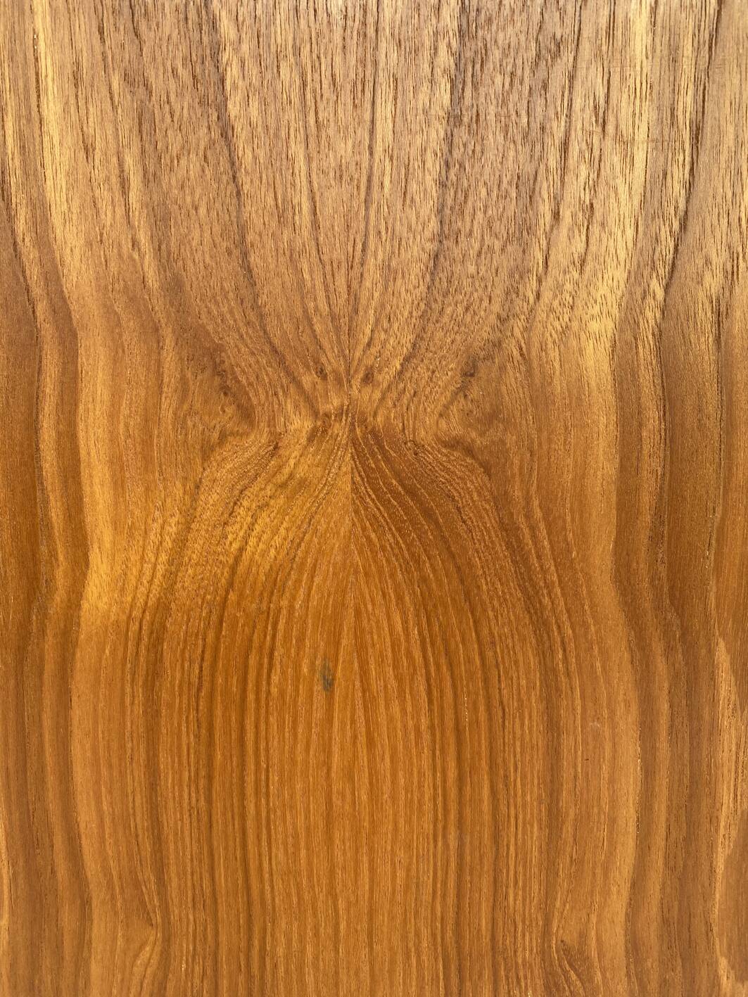 Vintage solid teak wood magazine rack Scandinavian 1960s