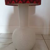 Floor lamp opaline base 2 lights Doria Leuchten