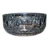 Tommy salad bowl crystal from saint-louis diamond and recut pearls