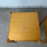Pair of 1950s modernist side tables.