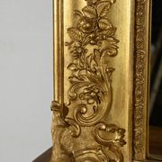 Important Gilded Mirror, Louis XIV style – Mid 19th century