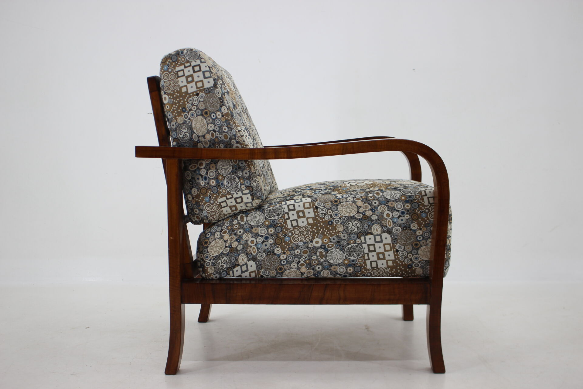 1930s Art Deco Armchair ,Czechoslovakia