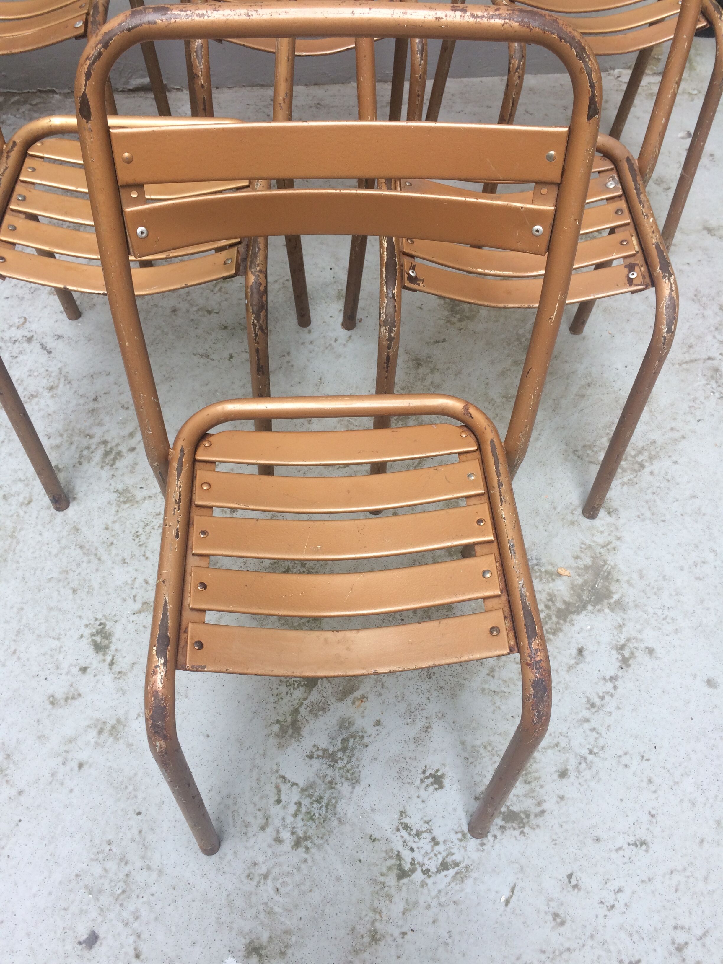 Vintage tolix chairs