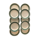 Vintage dessert plates, Iron Land