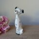 Vintage Dalmatian Dog Figurine, 1970s Ceramic Statue