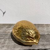 Golden metal nutcracker