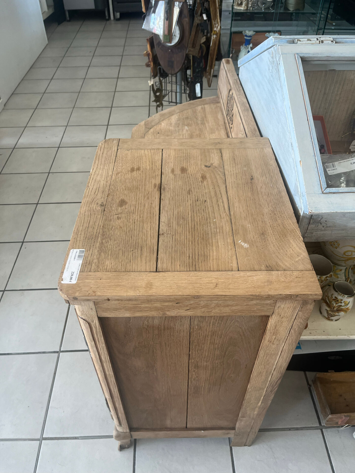 Buffet Louis XV sandblasted