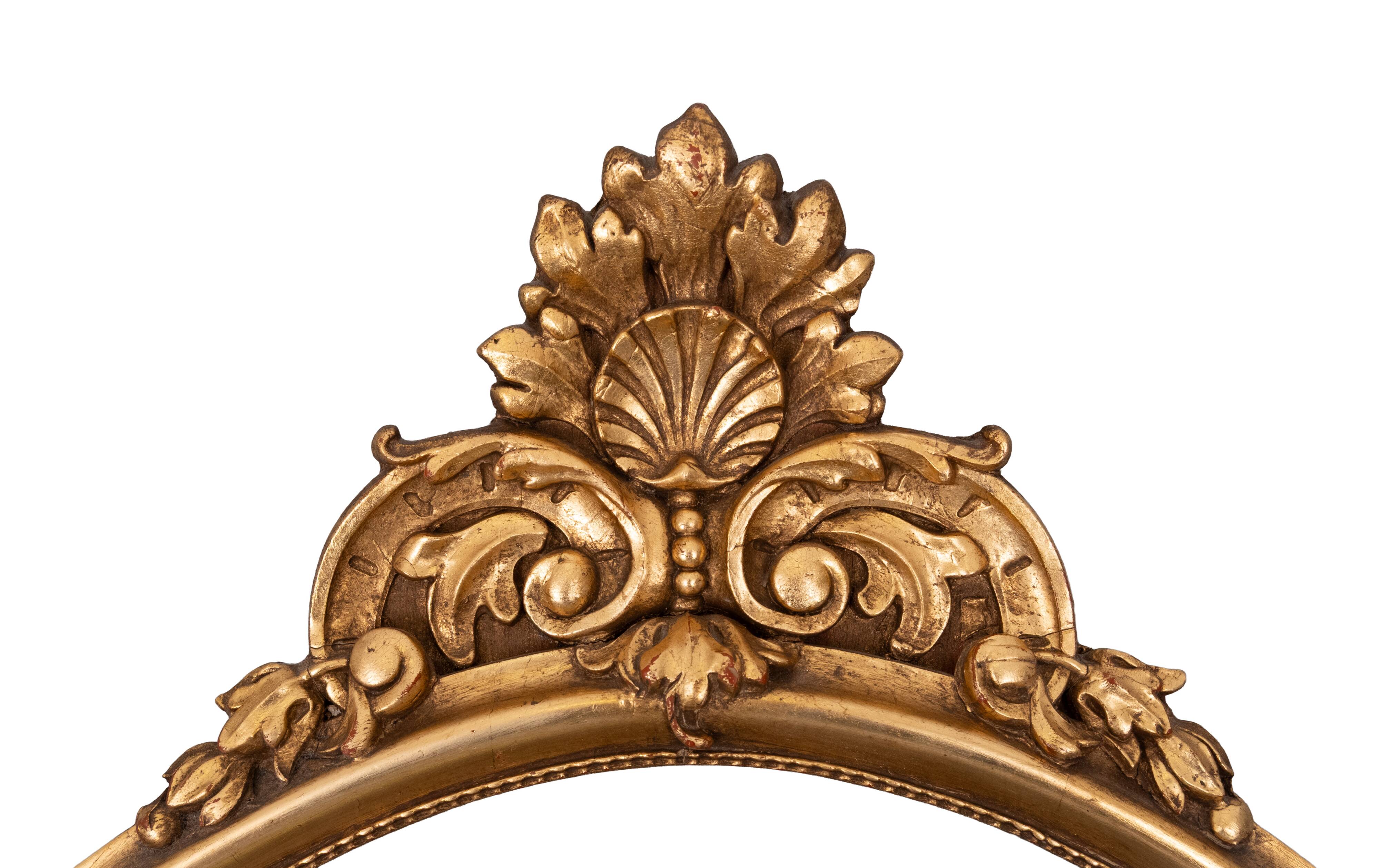 Classic Louis XVI Wall Mirror Deknudt Belgium 1970s