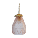 Art deco rose lamp