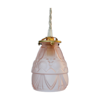 Art deco rose lamp