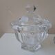 Set of a Harcourt Baccarat mustard and sugar bowl