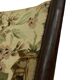 Vintage Dining Chair Flower Upholstery 1960s Teak