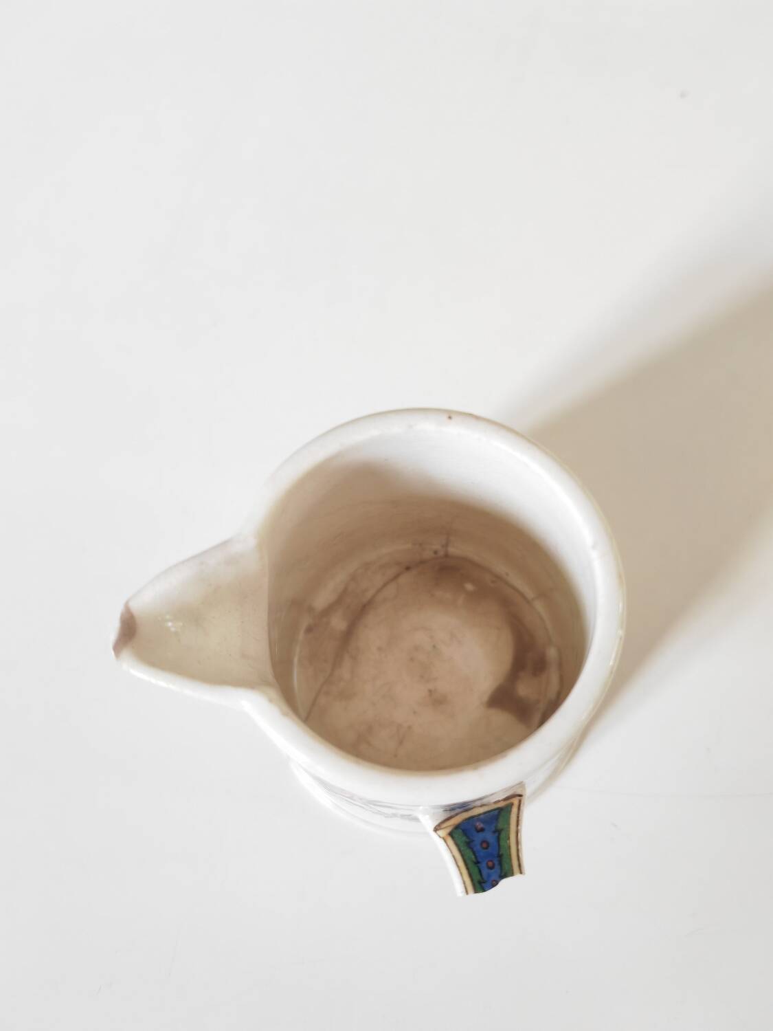 Sarreguemines milk jug