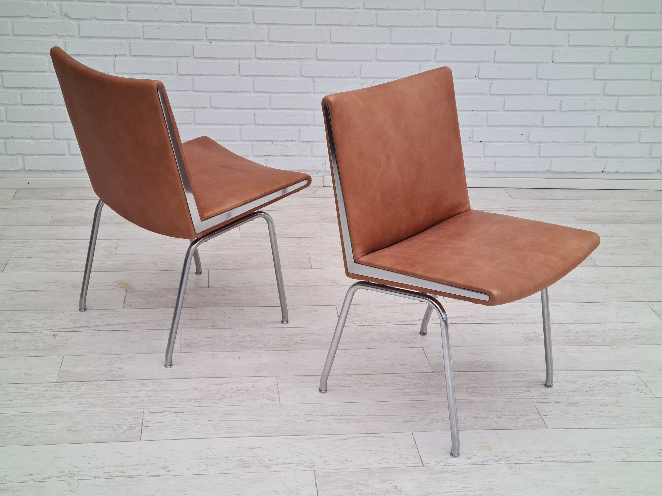 60s, Danish design by H.J.Wegner, chairs model AP38