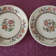 Set of 2 flat plates Villeroy & Boch, Nanking series.