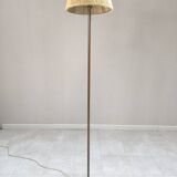 Copper and rope floor lamp circa 1950